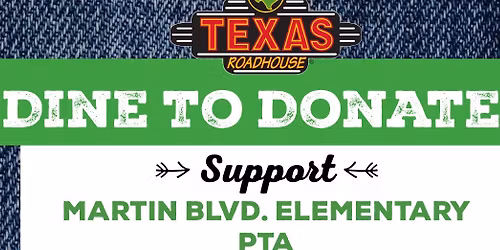Texas Roadhouse Spirit Night (MBES PTA)