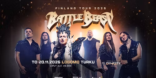 Battle Beast + Dynazty @ Logomo, Turku 20.11.2025