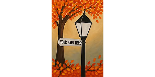 Falling Leaves Lane - Paint and Sip in Charlotte | Classpop!\u2122