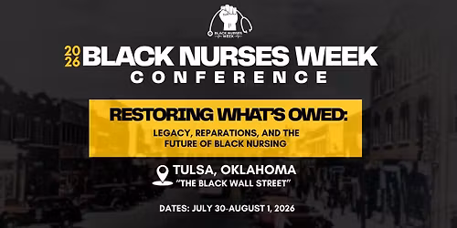 2026 Black Nurses Week\u00ae Conference