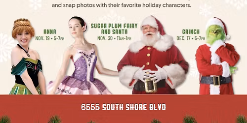 Dine with Santa and the Sugar Plum Fairy!
