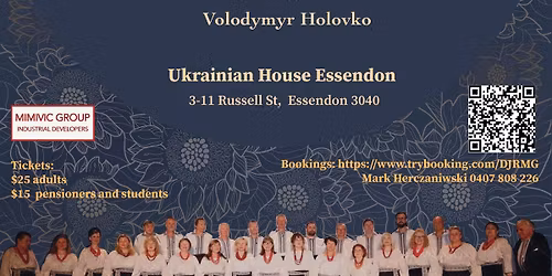 Cheremosh Choir 50 Year Jubilee Concert