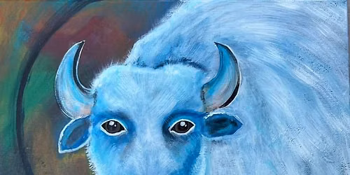 Sacred White Buffalo Painting Workshop 