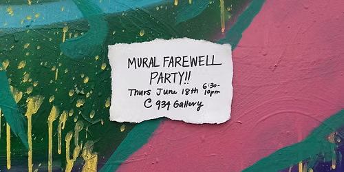 Mural Farewell Party