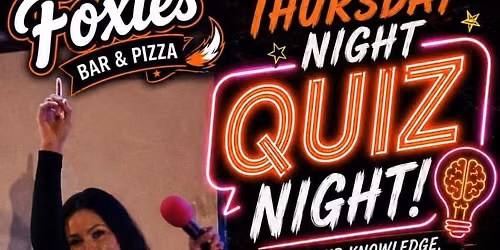 Foxies Rock Cottage THURSDAY Quiz Night 