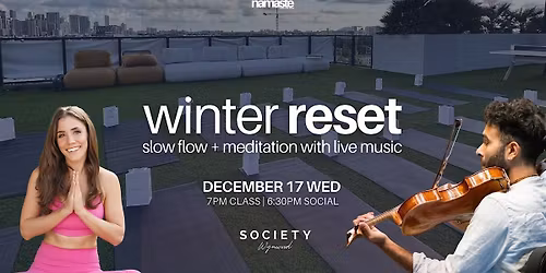 Winter Reset: Rooftop Yoga with Live Viola Performance