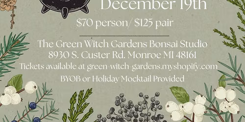 Have Yourself a Merry Little Bonsai- Intro to Indoor