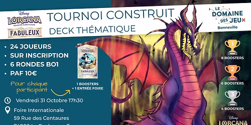 Lorcana Tournoi construit d'Halloween