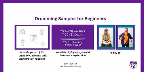 Drumming Sampler for Beginners