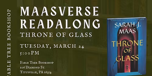 Maasverse Readalong: Throne of Glass