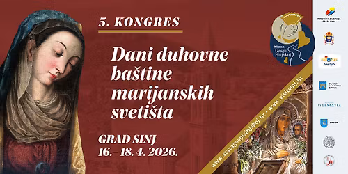V. kongres " Dani duhovne ba\u0161tine marijanskih sveti\u0161ta" - Sinj 2026.