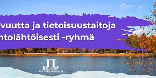 Luovuutta ja tietoisuustaitoja luontol\u00e4ht\u00f6isesti ryhm\u00e4 x 5