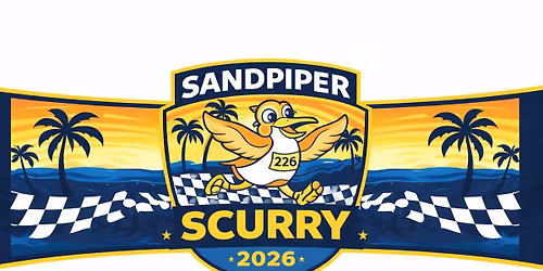 2026 Sandpiper Scurry - 5K, 1 Mile Fun Run, Vendor Market and Food Trucks