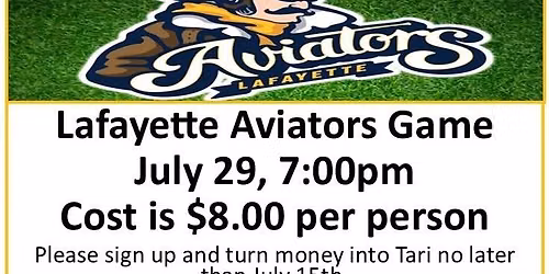 Lafayette Aviators Game