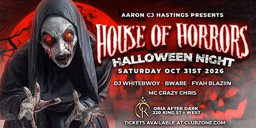 House of Horrors | Toronto Halloween Costume Party