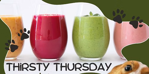 Thirsty Thursday at Summit Pet Care!