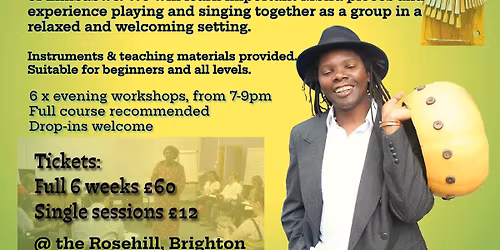 Mbira Music of Zimbabwe, instrumental and singing workshops