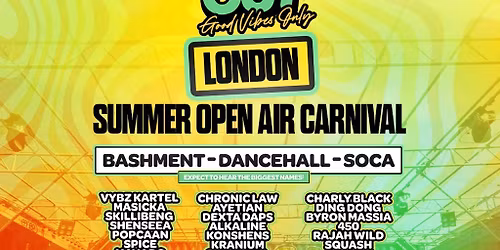 Cookout - Open-Air Summer Festival - Ldn East  - London