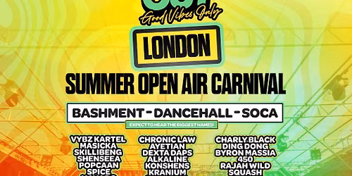 Cookout - Open-Air Summer Festival - Ldn East - London