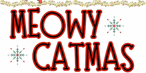 Meowy Catmas Basket Raffle and Wrap Pawty!