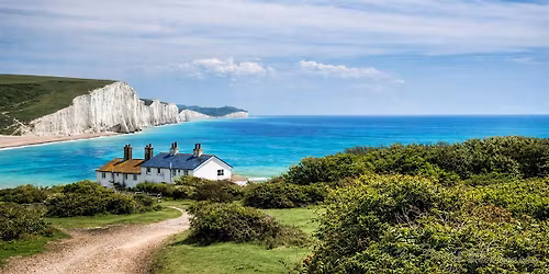 HIKE 22km Seven Sisters coastal - The Towering Chalk Sea Cliffs of Sussex
