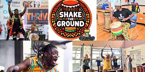 Shake The Ground (Vol. 4) \u2013 Experience the Pulse of West Africa. From Guinea to Ghana.