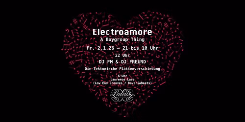 A Boygroup Thing: Electroamore im Palais