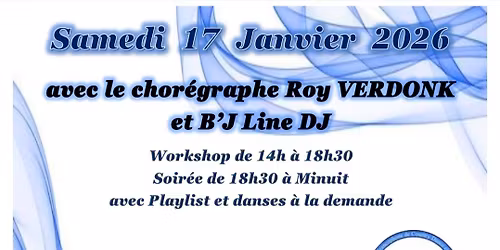 Workshop et soir\u00e9e Roy verdonk