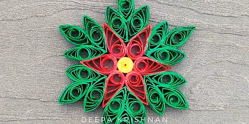 Paper Quilling: Holiday Ornament Workshop