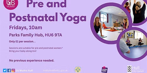 Pre and Postnatal Yoga (North)