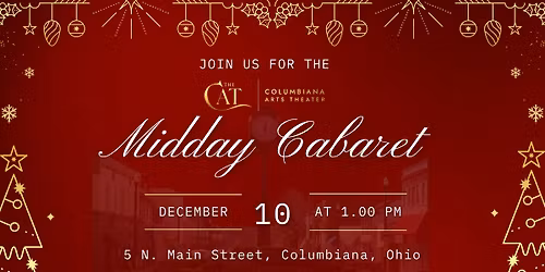 Midday Cabaret - A Very Merry Cabaret