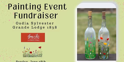 Painting Event Fundraiser - Osdia Sylvester Grande Lodge 1838