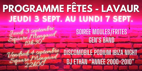 F\u00eates G\u00e9n\u00e9rales de septembre 