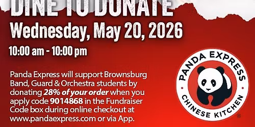 Dine to Donate - Panda Express Nationwide