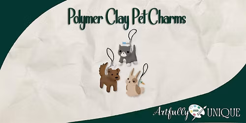 Polymer Clay Pet Charms