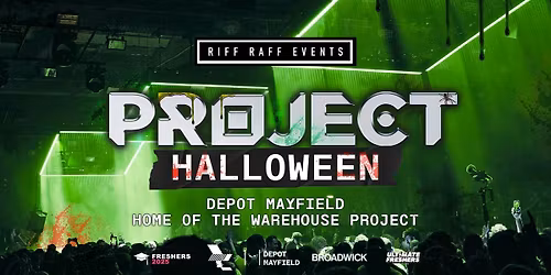 PROJECT HALLOWEEN \ud83c\udf83 Manchester's Biggest Halloween Event! \u2764\ufe0f\u200d\ud83d\udd25 10,000 People!