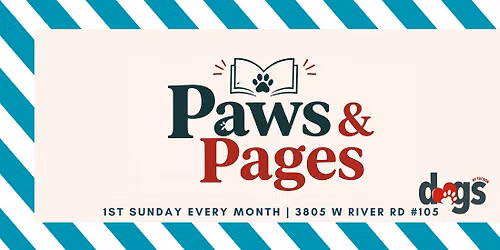 Paws & Pages ~ Book Club at Dogs of Tucson