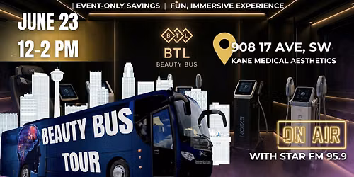 BEAUTY BUS TOUR  at KANE Medical Aesthetics \u2013 You're INVITED!