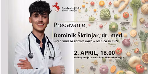 Predavanje o ko\u017ei: Dominik \u0160krinjar, dr. med.