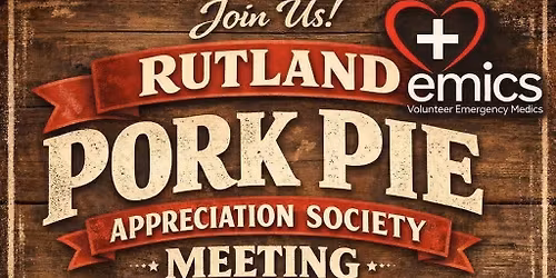 Rutland Pork Pie Appreciation Society Meeting