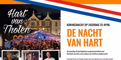 Konigsnacht en Koningsdag