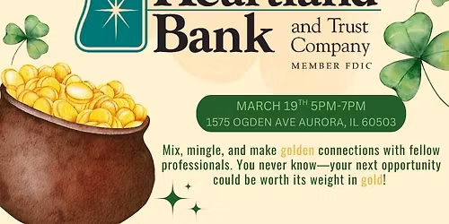 Business After Business Hosted By Heartland Bank & Trust Company 