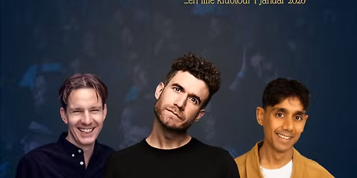 KALUNDBORG COMEDY CLUB: N\u00c6STE KAPITEL - med Jacob Taarnh\u00f8j, Simon Tang & Johnny Robertson