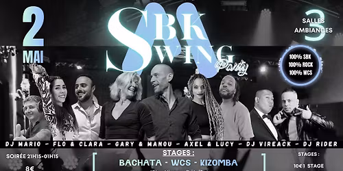 Soir\u00e9e SBK SWING Party - Samedi 2 mai \ud83d\udc83