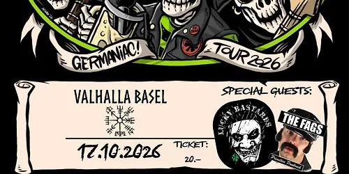 Celtic Punk Night w The Cloverhearts Basel [CH]