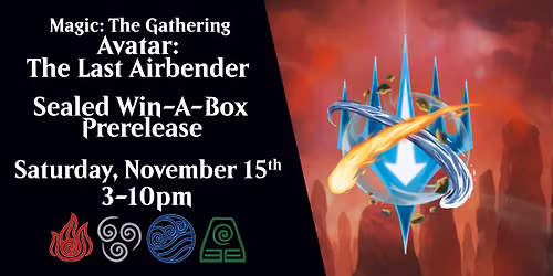 MTG: Avatar the last Airbender Sealed Win-A-Box Prerelease!