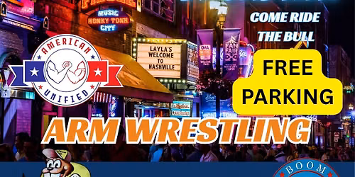 BATTLE ON BROADWAY \/ BOOM ARMWRESTLING \/ NASHVILLE NOVEMBER