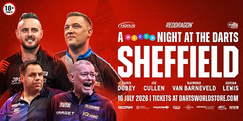 A Mecca night at the darts - Sheffield 2026 
