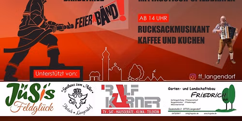 Feuerwehrfest 140 Jahre Feuerwehr Langendorf