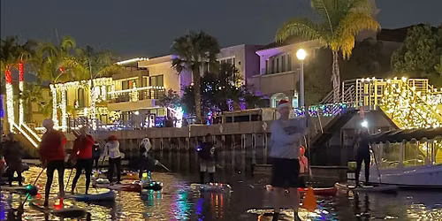 \u200d Santa's Christmas Light Paddle through Naples